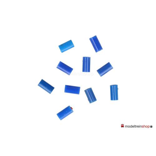 Marklin H0 7110 moffen / contrastekker Blauw 10 stuks - Modeltreinshop