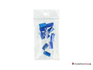 Marklin H0 7110 moffen / contrastekker Blauw 10 stuks - Modeltreinshop
