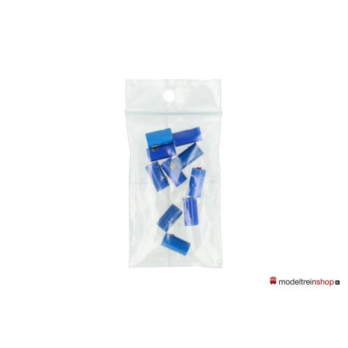 Marklin H0 7110 moffen / contrastekker Blauw 10 stuks - Modeltreinshop