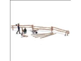 Busch H0 79853 Het paddockhek opzetten - Modeltreinshop