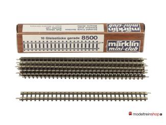 Marklin Z Rail 8500 Rechte rail 110 mm 10 stuks - Modeltreinshop