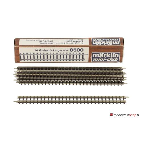 Marklin Z Rail 8500 Rechte rail 110 mm 10 stuks - Modeltreinshop