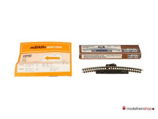 Marklin Z Rail 8529 Gebogen Schakelrail 195mm 30° - Modeltreinshop