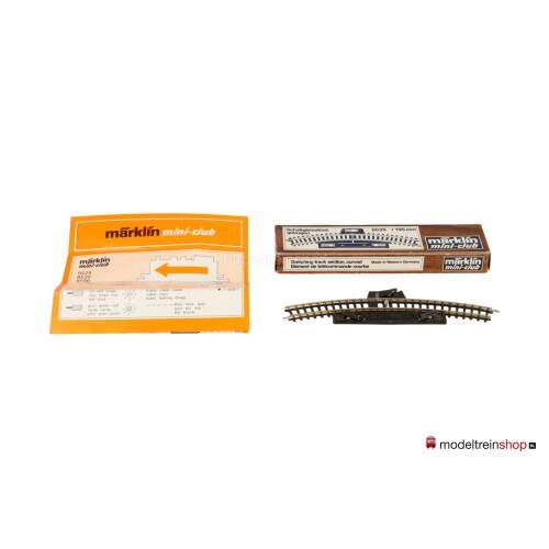 Marklin Z Rail 8529 Gebogen Schakelrail 195mm 30° - Modeltreinshop