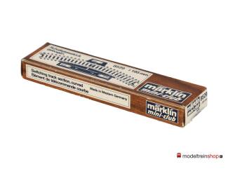 Marklin Z Rail 8529 Gebogen Schakelrail 195mm 30° - Modeltreinshop