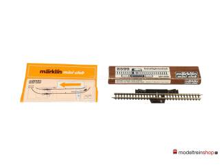 Marklin Z Rail 8599 Schakelrail recht met aansluitklem 110 mm - Modeltreinshop