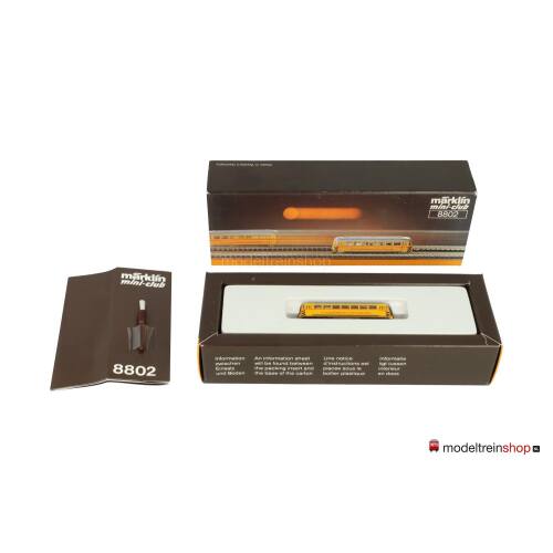 Marklin Z 8802 Railreinigingswagen BR 724 van de DB - Modeltreinshop