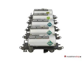 Marklin H0 Tank wagen set MB452 - Modeltreinshop