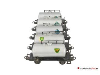 Marklin H0 Tank wagen set MB452 - Modeltreinshop