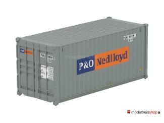 Walthers HO 20' Container P&O Nedlloyd - Modeltreinshop