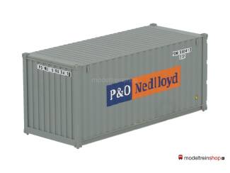 Walthers HO 20' Container P&O Nedlloyd - Modeltreinshop