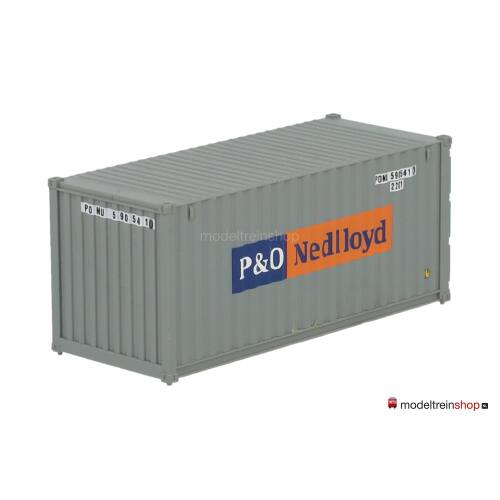 Walthers HO 20' Container P&O Nedlloyd - Modeltreinshop