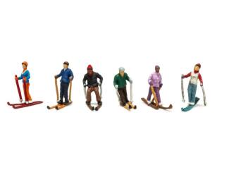 Woodland H0 1967 skiërs - Modeltreinshop