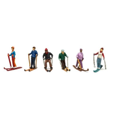 Woodland H0 1967 skiërs - Modeltreinshop