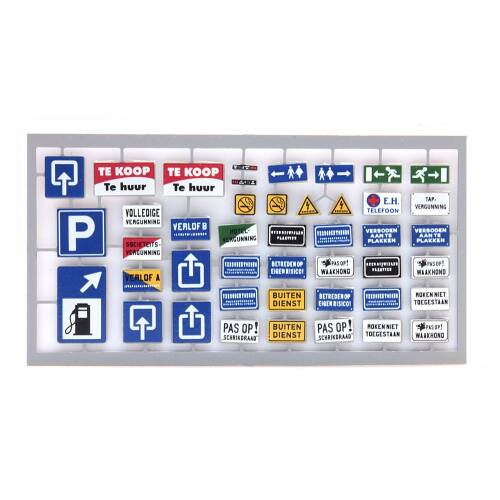 Artitec H0 10.354 NL borden set A - Modeltreinshop