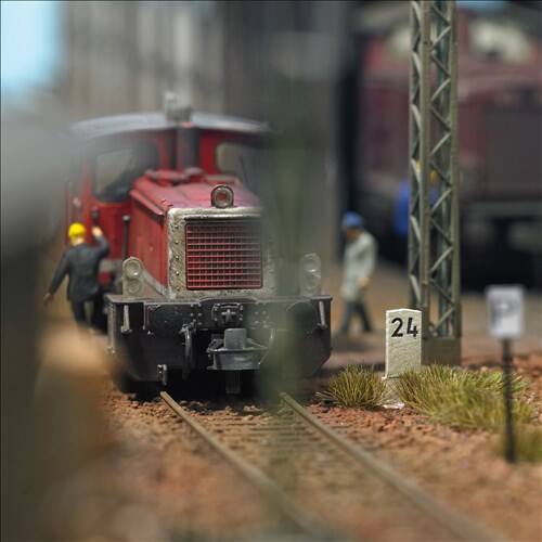 Busch H0 1489 Nummerstenen - Modeltreinshop
