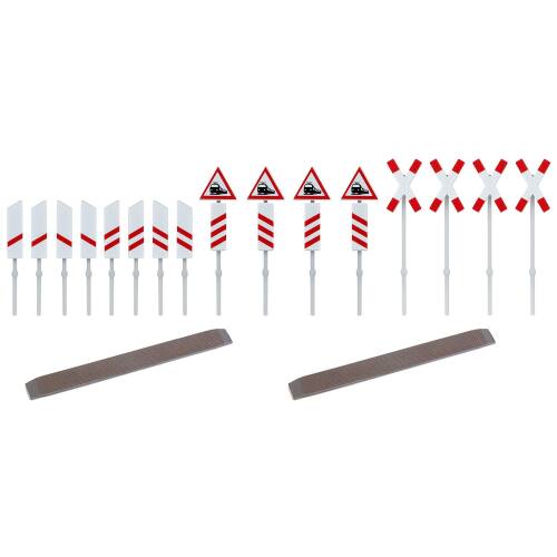 Faller HO 191831 Onbewaakte overweg - spoorwegovergang - Modeltreinshop