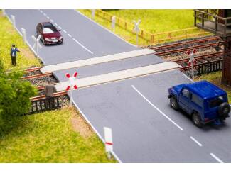Faller HO 191831 Onbewaakte overweg - spoorwegovergang - Modeltreinshop