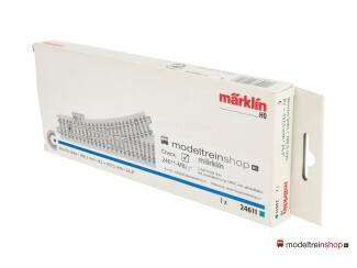 Marklin C Rail 24611 Wissel links met wisselaandrijving - met ovp - Modeltreinshop