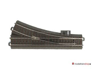 Marklin C Rail 24611 Wissel links met wisselaandrijving en verlichting - met ovp - Modeltreinshop