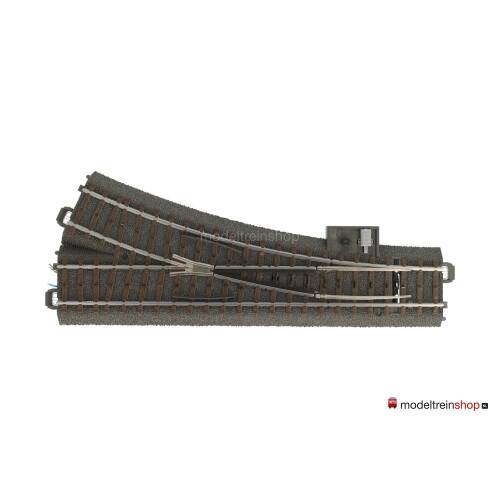 Marklin C Rail 24611 Wissel links met wisselaandrijving en verlichting - met ovp - Modeltreinshop