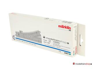 Marklin C Rail 24611 Wissel links met wisselaandrijving en verlichting - met ovp - Modeltreinshop