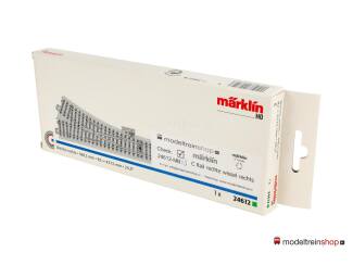 Marklin C Rail 24612 Wissel rechts - met ovp - Modeltreinshop