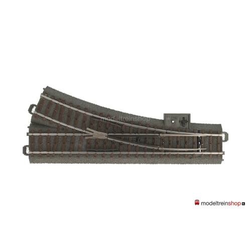 Marklin C Rail 24612 Rechte wissel rechts met wisselaandrijving en decoder - Modeltreinshop