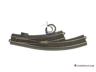 Marklin C Rail 24671 Meegebogen wissel links 360 mm zonder ovp met wisselaandrijving - Modeltreinshop