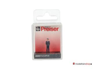 Preiser H0 28004 Stationmedewerker - conducteur - Modeltreinshop