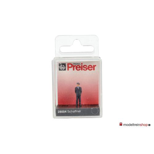 Preiser H0 28004 Stationmedewerker - conducteur - Modeltreinshop