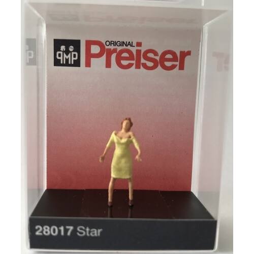 Preiser H0 28017 Vrouwelijke Star - Ster - Modeltreinshop