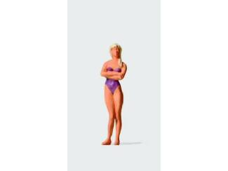 Preiser H0 28071 staande zwemster - Modeltreinshop
