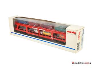 Marklin H0 42342 Autotransportwagen DDm van de ÖBB - Modeltreinshop