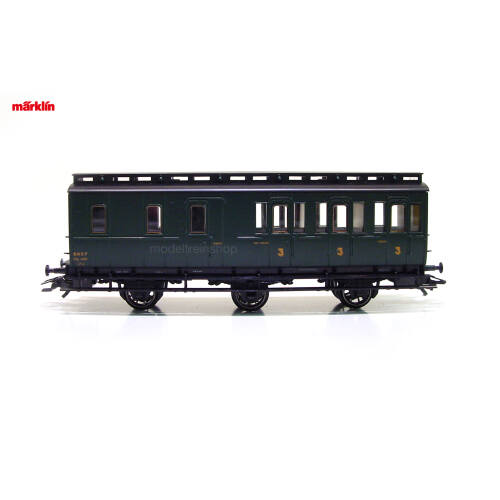 Marklin H0 4305 Personenrijtuig met bagageafdeling van de SNCF - Modeltreinshop