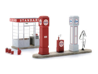 Artitec H0 10.438 Tankstation Esso bouwpakket - Modeltreinshop