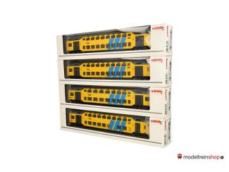 Marklin H0 43598 Set dubbeldeksrijtuigen NS - Modeltreinshop