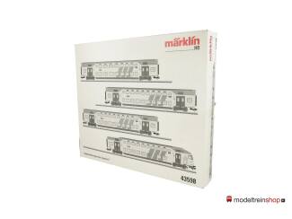 Marklin H0 43598 Set dubbeldeksrijtuigen NS - Modeltreinshop