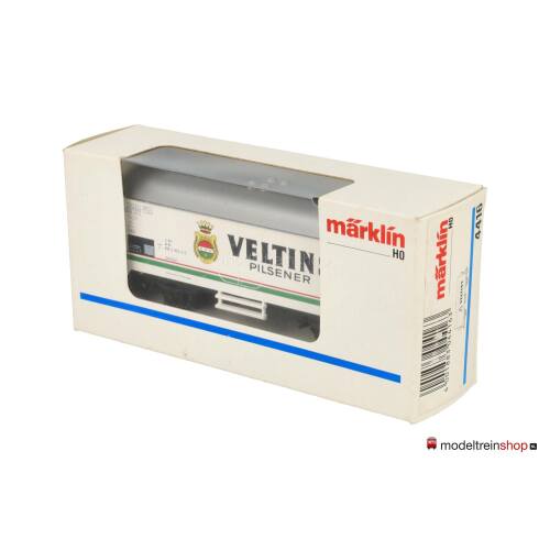 Marklin H0 4416 A2 Gesloten Goederenwagen Bierwagen Veltins Pilsener - Modeltreinshop