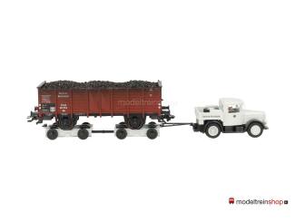 Marklin H0 46822 Wegtransport Wagen Straatroller met goederenwagen van de DRG - Modeltreinshop