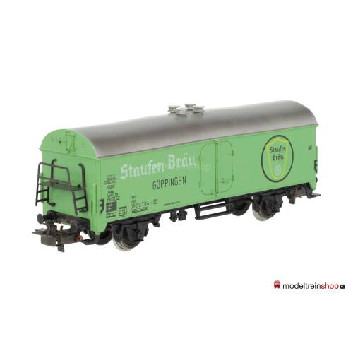Marklin H0 4934 Gesloten Goederenwagen Bierwagen Staufen Bräu - Modeltreinshop