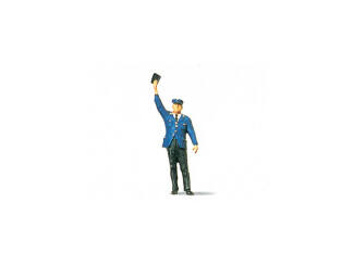 Preiser H0 28000 Stationmedewerker - conducteur