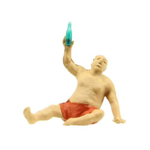 Preiser H0 28046 Wijn / Bier drinker - Modeltreinshop