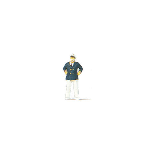 Preiser H0 28053 Kapitein - Modeltreinshop