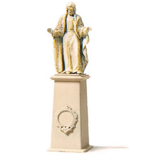 Preiser H0 29054 Staand standbeeld - ModeltreinshopAc