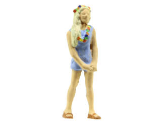 Preiser H0 29060 Jonge vrouw - Modeltreinshop