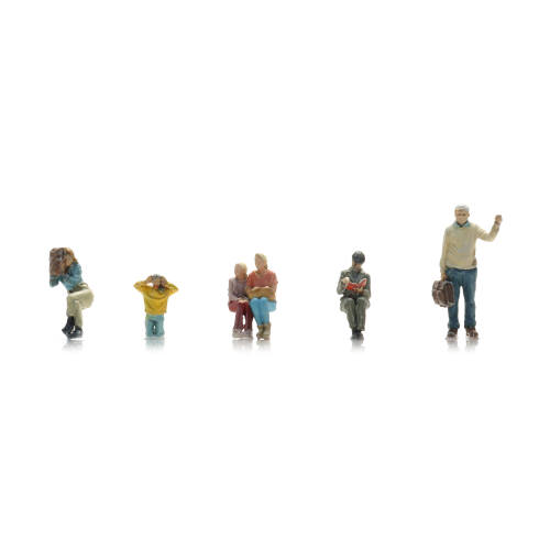 Artitec H0 5870118 Bus passagiers (6x) - Modeltreinshop