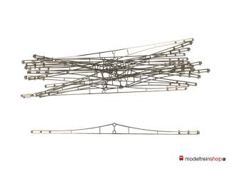 Marklin H0 7013 Rijdraad 240 mm - 17 stuks - Modeltreinshop