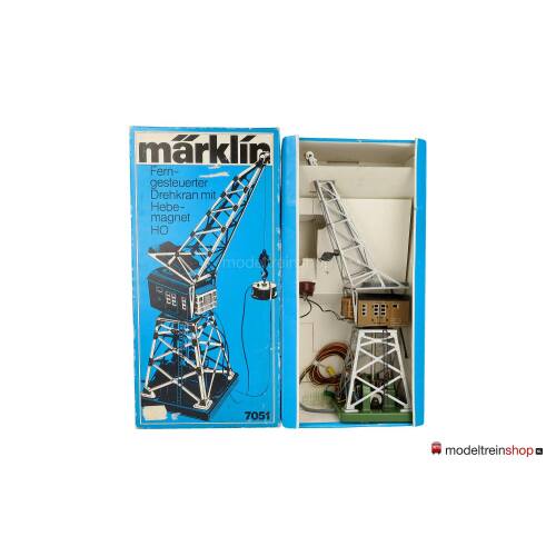 Marklin H0 7051 V03 Elektrische kraan met magneet - Modeltreinshop
