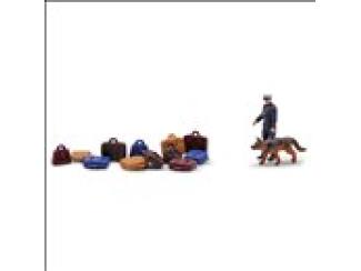 Busch H0 79872 Transportpolitie met Duitse herder - Modeltreinshop